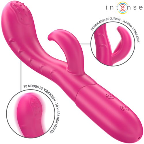 Vibratore HI-TECH INTENSE Amara con lingua stimolatrice