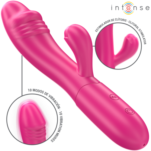 Vibratore INTENSE IVY con Lingua Stimolatrice e 10 Vibrazioni