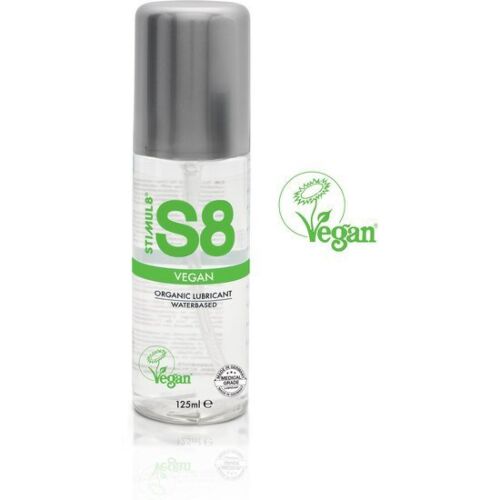 Lubrificante vegano STIMUL8 S8 125 ML per relazioni sicure
