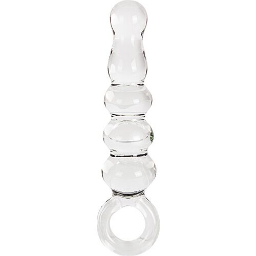 Dildo S Pleasures Crystal SOLARIS con design a modo di perle