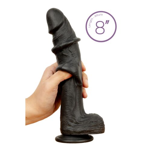 Dildo S Pleasures Realistic David 8" con ventosa