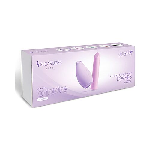 Lovers Kit S Pleasures Kits - Stimolatore e Bullet Vibrante