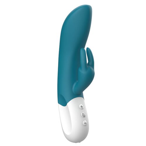 Vibratore doppio Liebe Mighty Rabbit con coniglietto
