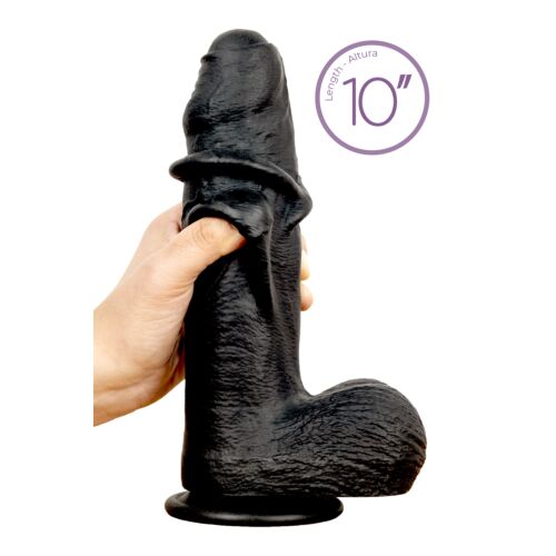 Dildo S Pleasures Realistic Paolo 10" con ventosa