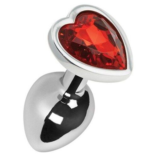 Plug Metal S Pleasures ELLA con base a forma di cuore