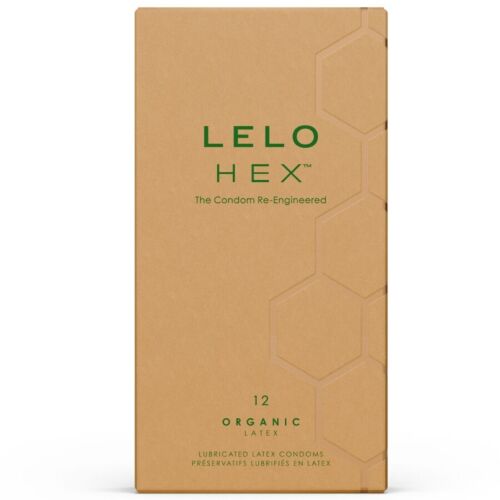 Condoni LELO HEX Organic | Protezione intima con L-arginina