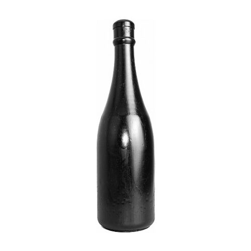 Plug Anale ALL BLACK 34,5 CM Bottiglia Champagne