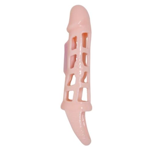 Funda Pene Vibrante Baile con Strap Naturale