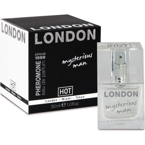 Profumo feromoni HOT London Mysterious 30ml per uomo