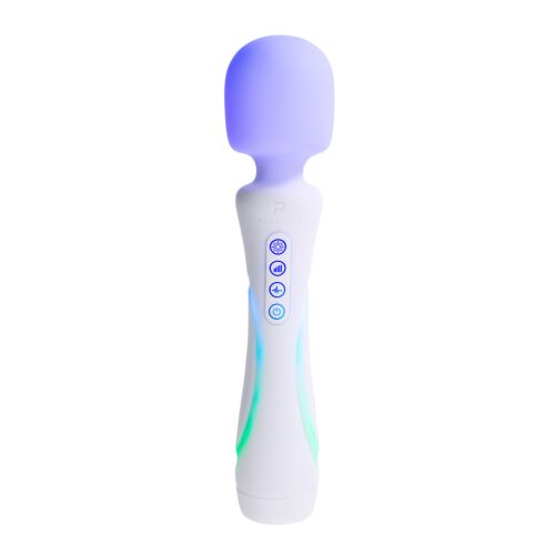 Vibratore Paradise Pleasure Products The Wand con illuminazione RGB