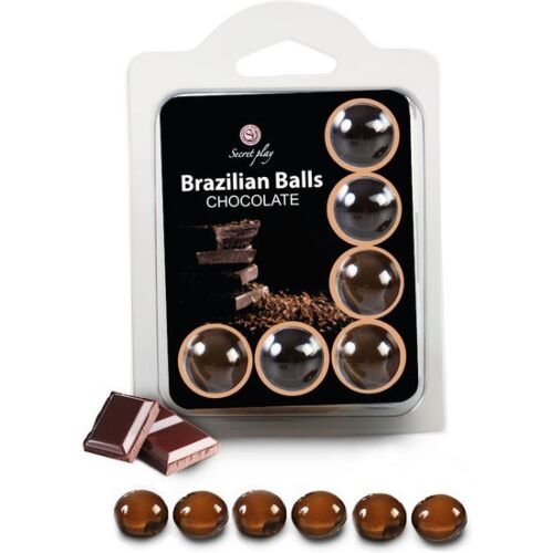 Bolas Brazilian Balls SECRETPLAY - Lubrificante e Aroma al Cioccolato