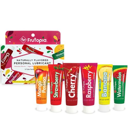 Lubrificante ID Frutopia 5 Pack con 6 gusti deliziosi
