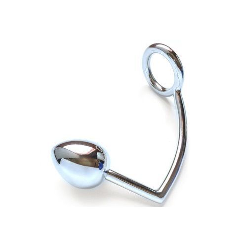Anello Metal Hard con gancio anale 45mm