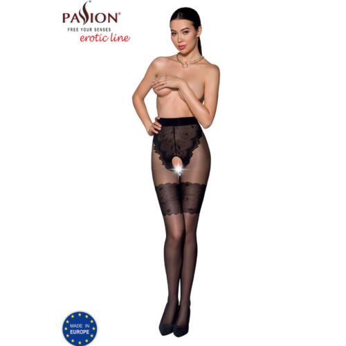 Collant Passion Woman Tiopen 013 con Apertura