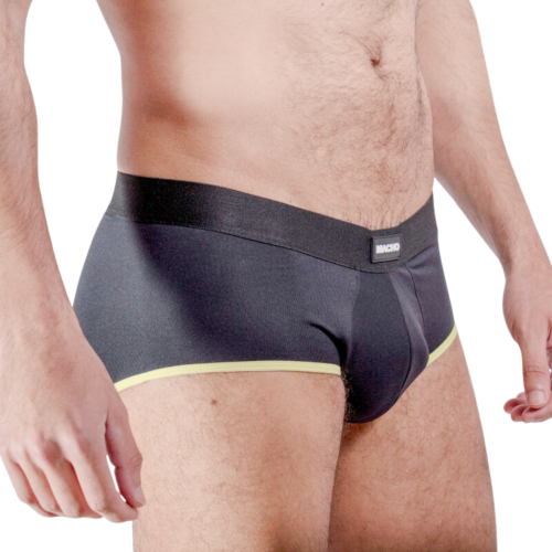 Slip MACHO MS24A con copa de realce para hombre
