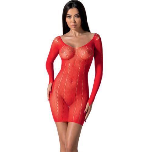 Bodystocking PASSION BS101 con design sexy