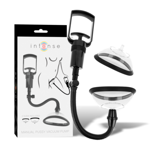 Bomba manuale vaginale INTENSE - PUMP con coppe intercambiabili