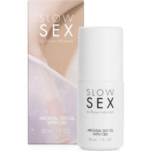Olio da Massaggio Sessuale BIJOUX SLOW SEX con CBD 30 ml