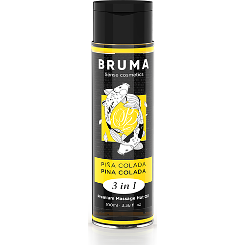 Olio da Massaggio BRUMA Pina Colada 3 in 1 con effetto caldo