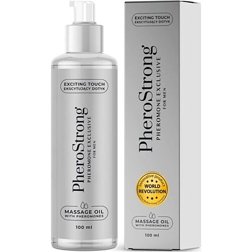 Olio da massaggio PheroStrong 100 ML con feromoni