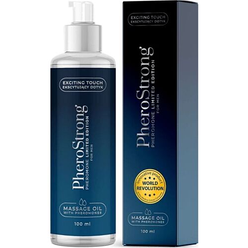 Olio da Massaggio Pherostrong 100ml con Feromoni