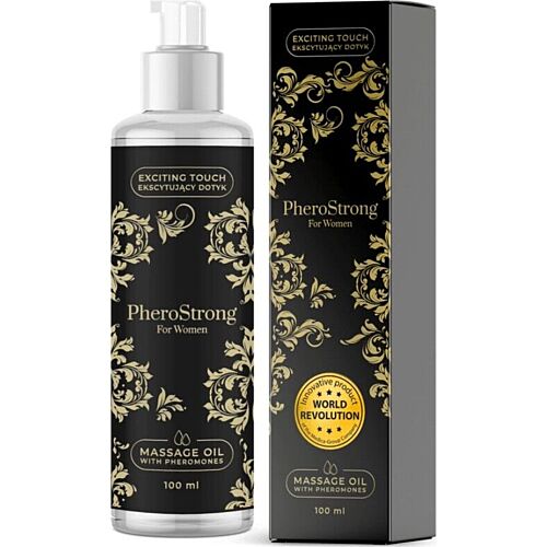 Olio da Massaggio Pherostrong 100ml con Feromoni
