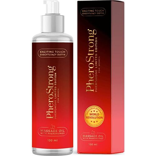 Olio da Massaggio PheroStrong 100ml con Feromoni