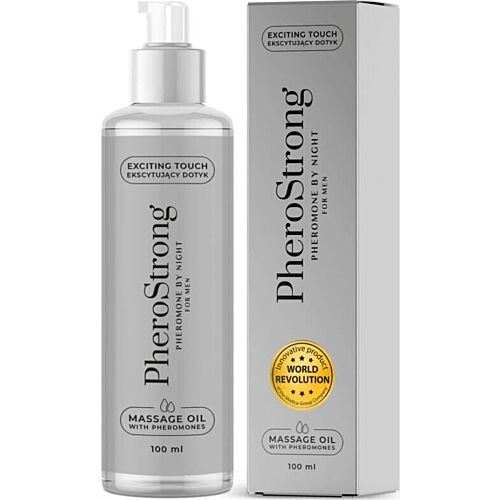 Olio da Massaggio PheroStrong 100ml con Feromoni