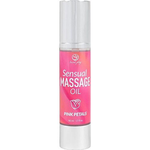 Olio per Massaggi SECRETPLAY ai Petali di Rosa - Idratante
