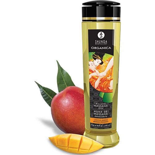 Olio da Massaggio Shunga Mango 240 ML - 100% Naturale