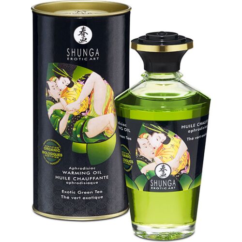 Olio da massaggio effetto calore SHUNGA OILS 100 ml