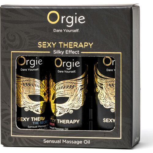 Set oli da massaggio Orgie Sexy Therapy 3x30ml