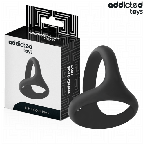 Anello ADDICTED TOYS Thick Triple per erezione prolungata