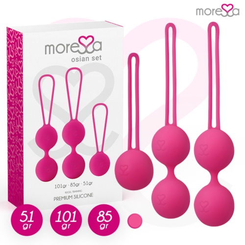 Bolas Silicona Moressa Osian Set - Allenamento pavimento pelvico