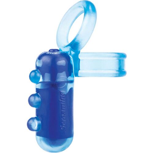 Anello doppio con balina vibrante Screaming O