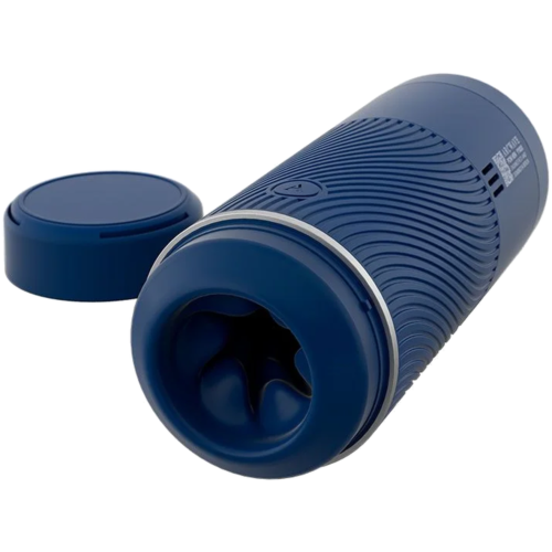 Masturbatore manuale ARCWAVE POW blu con aspirazione regolabile