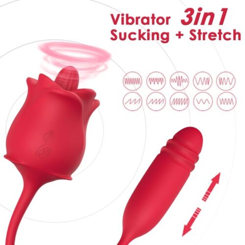 Succhiatore ARMONY 3-IN-1 con 10 modalità di vibrazione e suzione
