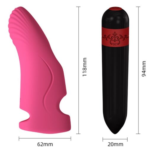 Mini Vibratore ARMONY Aurora con 9 modalità di vibrazione
