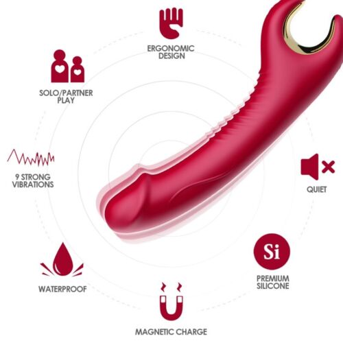 Vibratore Rotatore ARMONY PRINCE DILDO