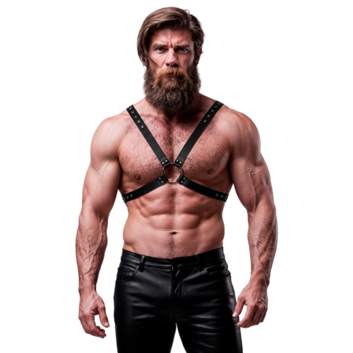 Imbracatura da Uomo FETISH SUBMISSIVE ATTITUDE - ECOPELLE PECCATO