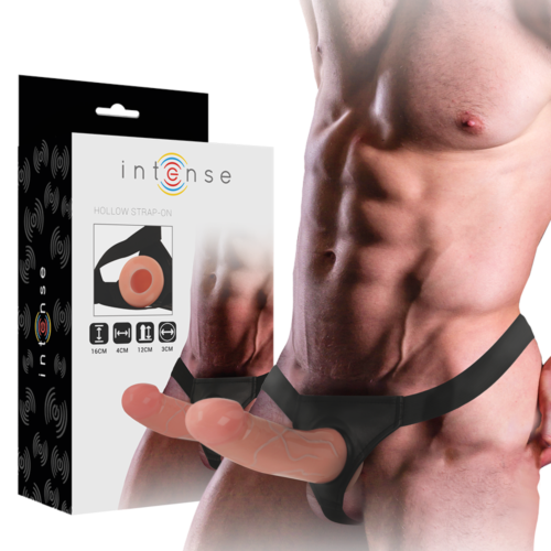 Imbracatura pene INTENSE - Imbracatura cava 16x3 cm