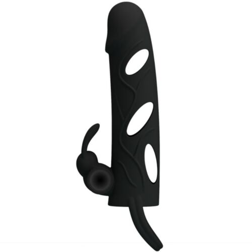 Fodera pene PRETTY LOVE con vibrazione 14 cm