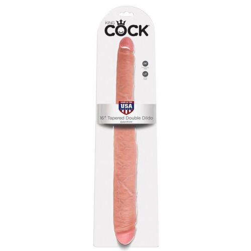 Dildo doppio King Cock 40.6 cm in materiale realistico