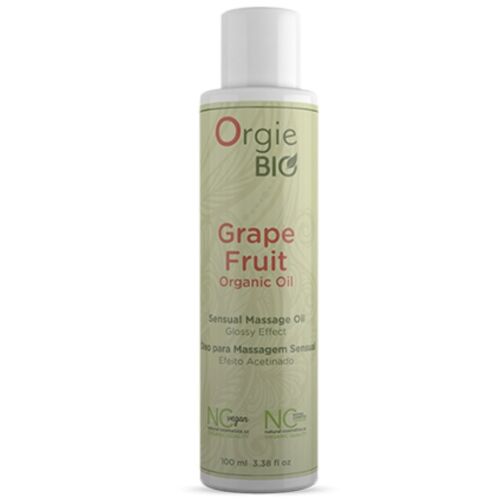 Olio da Massaggio Orgie Bio Grapefruit 100ml | Fragranza Naturale