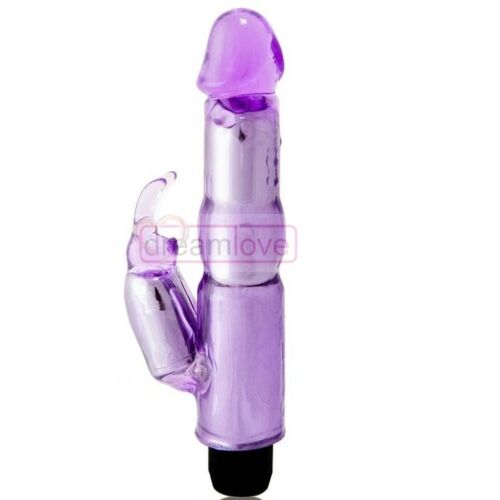 Vibratore Rabbit Baile Fantasy Vibe con stimolatore clitorideo