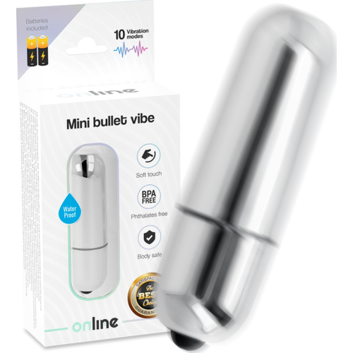 Mini vibratore ONLINE Mini Bala Vibratorea con 10 modalità