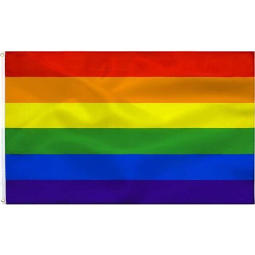 Bandiera Arcobaleno PRIDE 90x150 cm per eventi e decorazioni