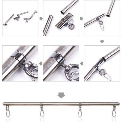 Esposas di Fissaggio OHMAMA FETISH Barra di Restrizione