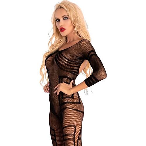 Bodystocking LIVCO CORSETTI MONATA con apertura strategica