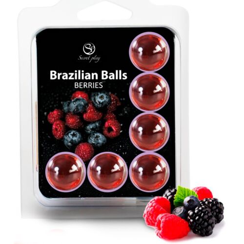 Bolle Brazilian Balls SECRETPLAY con aroma frutti di bosco